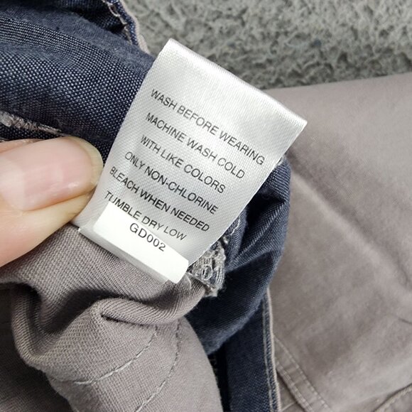 Flag & Anthem Pants Mens 30x34 Gray Stretch Nashville Straight *NWT* - Picture 14 of 15